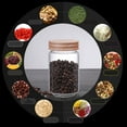 thumbnail image 4 of Glass Storage Jar Decorative Sealed Terrarium for Cereal 7x15cm, 4 of 8