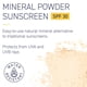 thumbnail image 3 of Brocha solar en polvo mineral On Block SPF 30 con niacinamida, 3 of 8