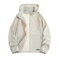 thumbnail image 5 of Women's Jackets Lightweight Puffer Plus Size Nylon Hooded Cool Sun Protection Coat for Summer Travel, 5 of 6