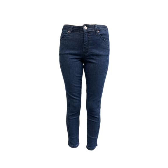 RES DENIM Women's Skinny Fit Kitty Crop Jeans, Bluebird, 26