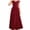 Burgundy, variant on Junior Bridesmaid Dresses Chiffon Flower Girl Dress Girls Spaghetti Straps Party Pageant Gown -Lilac-14Y