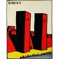 thumbnail image 3 of Hendrik Willem Van Loon 15x18 Black Modern Framed Museum Art Print Titled - Nineveh (1920), 3 of 5