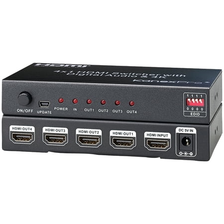 UPC: 0813982020054 | KANEXPRO SP-HD1X44K 4k Uhd Hdmi 1 X 4 Splitter