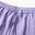 thumbnail image 4 of EOYWHK Athletic Shorts for Men Quick Dry with Pockets Elastic Waist Mens Active Shorts Soft Lightweight Breathable Casual Activewear for Men Purple, Size XXXL, 4 of 8