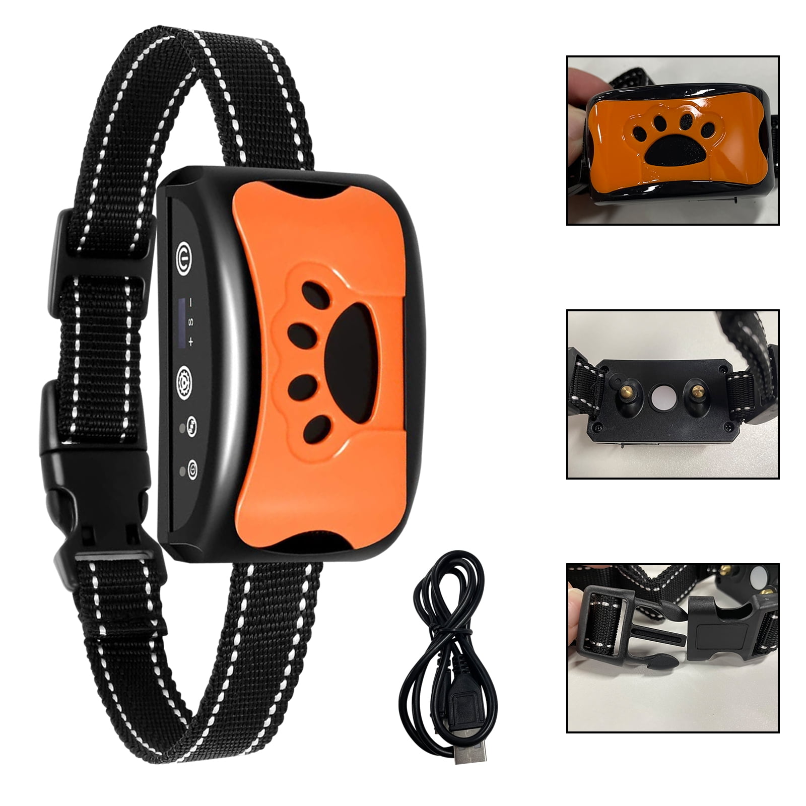 Dog Bark Collar for Small Large Medium Dogs, No Shock Anti Barking Pet