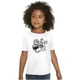 thumbnail image 3 of Popeye Sketch Old School Tattoo Style Crewneck T Shirts Boy Girl Teen Brisco Brands X, 3 of 6
