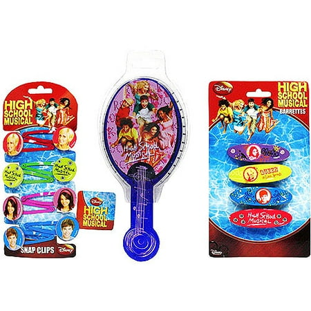 High School Musical Blue Mandolin Hairbrush and Accessories