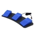thumbnail image 2 of Yinanstore USB Triple Foot Switch Pedals,3 Keys Replaces,3 Pedals Programmable Footswitch for Laptop,Video Game,Factory Testing,Keyboard, 2 of 8