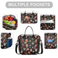 thumbnail image 2 of Large Cooler Bag Insulated Bags for Office Employee,Leakproof Lunch Box with Multi Pockets for Adult,Insulated Lunch Box for Beach,Picnic,Work,Sushi, 2 of 7