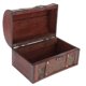 thumbnail image 3 of Organizador de joyas, caja de almacenamiento de joyas de madera de estilo europeo vintage, organizador de joyas de madera, diseño elevado, 3 of 8