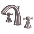 thumbnail image 1 of Deux Poignées de 8" à 16" Robinet de Lavabo Répandu avec Brass Pop-up, 1 of 9