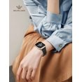 thumbnail image 6 of Wearlizer Gold Silver Stainless Steel Watch Band Compatible with Apple Watch Bands 38/40/41/42/44/45/46/49mm Women Metal Strap for Iwatch Series 11/10/9/8/7/6/5/4/3/SE/Ultra, 6 of 6