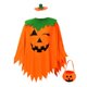 thumbnail image 4 of Conjunto de disfraz de calabaza de Halloween, bonito sombrero de calabaza decorativo para cosplay para mascarada L con luz de noche, 4 of 9