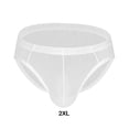 thumbnail image 1 of maskred Soft And Comfortable Premium Men Briefs For Unmatched Comfort Casual And Wide Application Polyester White XXL, 1 of 6