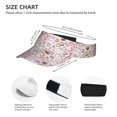thumbnail image 3 of Yiaed Cute Rabbit Print Sport Sun Visor Hats Adjustable Empty Top Baseball Cap Cotton Ball Caps for Women and Men, 3 of 5