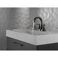 thumbnail image 3 of Delta 25891LF-BL Becker™ Two Handle Centerset Bathroom Faucet in Matte Black, 3 of 5