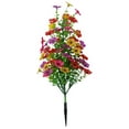thumbnail image 2 of Artificial Flowers for Outdoors, 2025 New UV Resistant Artificial Outdoor Silk Flowers, Flowers for for Spring Summer Garden Home Porch Decor, 19.6 Inch (Multicolor), 2 of 9