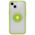 thumbnail image 1 of Otterbox Otter+Pop Symmetry Clear iPhone 13 Clear/Translucent Blaze Lime, 1 of 4
