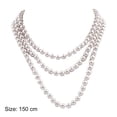 thumbnail image 4 of Limei Fashion Imitation Pearl Necklace Rustproof for Girlfriend Easy to Wear, 4 of 7