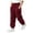 G37 Wine, variant on LUGOGNE Toddler Boys Fleece Lined Sweatpants with Pockets - Elastic Waist Casual Sherpa Warm Joggers Fall Winter Kids Clothing Black,Size 5