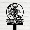 thumbnail image 5 of Handmadetneonsign Snake Memorial Metal With Stake, Yard Metal Name Sign Stake, Wild Life Metal Stake Decor 50619, 5 of 5