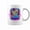 Light Blue, variant on Retro Frankenstein And Bride Romantic Halloween Monsters Coffee Mugs