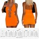thumbnail image 3 of Vestido Halter De Verano Bolso con hebilla de metal Vestido a la cadera Cuello redondo Ahuecado Vacaciones Vacaciones (Naranja M) Cgtredaw Para estrenar, 3 of 6