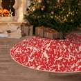 thumbnail image 5 of Sikiie Beef Nativity Christmas Tree Skirt, Jesus Christian Winter Holiday Tree Mat Decoration(30-48IN)48", 5 of 6