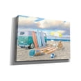 thumbnail image 2 of Epic Graffiti 'Beach Ride II' by James Wiens, Canvas Wall Art, 26"x18", 2 of 2