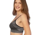 thumbnail image 3 of Coobie Scoopneck T-Shirt Bra 9094,Black Night,One Size, 3 of 6