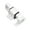 White, variant on Impacts Activated Closing Spring Door Latches Easy Installation Aluminum Auto Locking Door Bolts for enhances Security