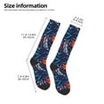 thumbnail image 5 of Balery Tropical Flower Fun Novelty Socks Men'S Women'S Crew Socks Funny Crazy Novelty Socks Quirky And Cool Socks, 5 of 9