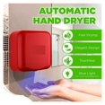 thumbnail image 2 of Commercial Automatic Hand Dryer - High Speed Air Hand Dryer For Home, Restaurant, Bathroom, And High Traffic Areas. 1800 Watts, 2 of 4