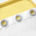 thumbnail image 3 of Erosebridal Initial Letter E Curtains Pack of 2 (52x63), Yellow 30%-50% Black Out Curtains, Kawaii Bow-tie Curtains for Living Room, Window Curtains Room Decorative, 3 of 6