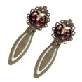 thumbnail image 2 of Aries Vintage Copper-Colored Lace Bookmarks: Stainless Steel Reading Accessories and Book Accessories, Gifts for Readers and Book Lovers, 2 of 5