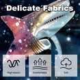 thumbnail image 3 of Starry Shark Luxurious Velvet Bed Pillow Inserts with Unique Patterns - Set of 2, 16x16, 18x18, 20x20 Inches - Ideal for Throw Pillow Covers and Home Decor, 3 of 6