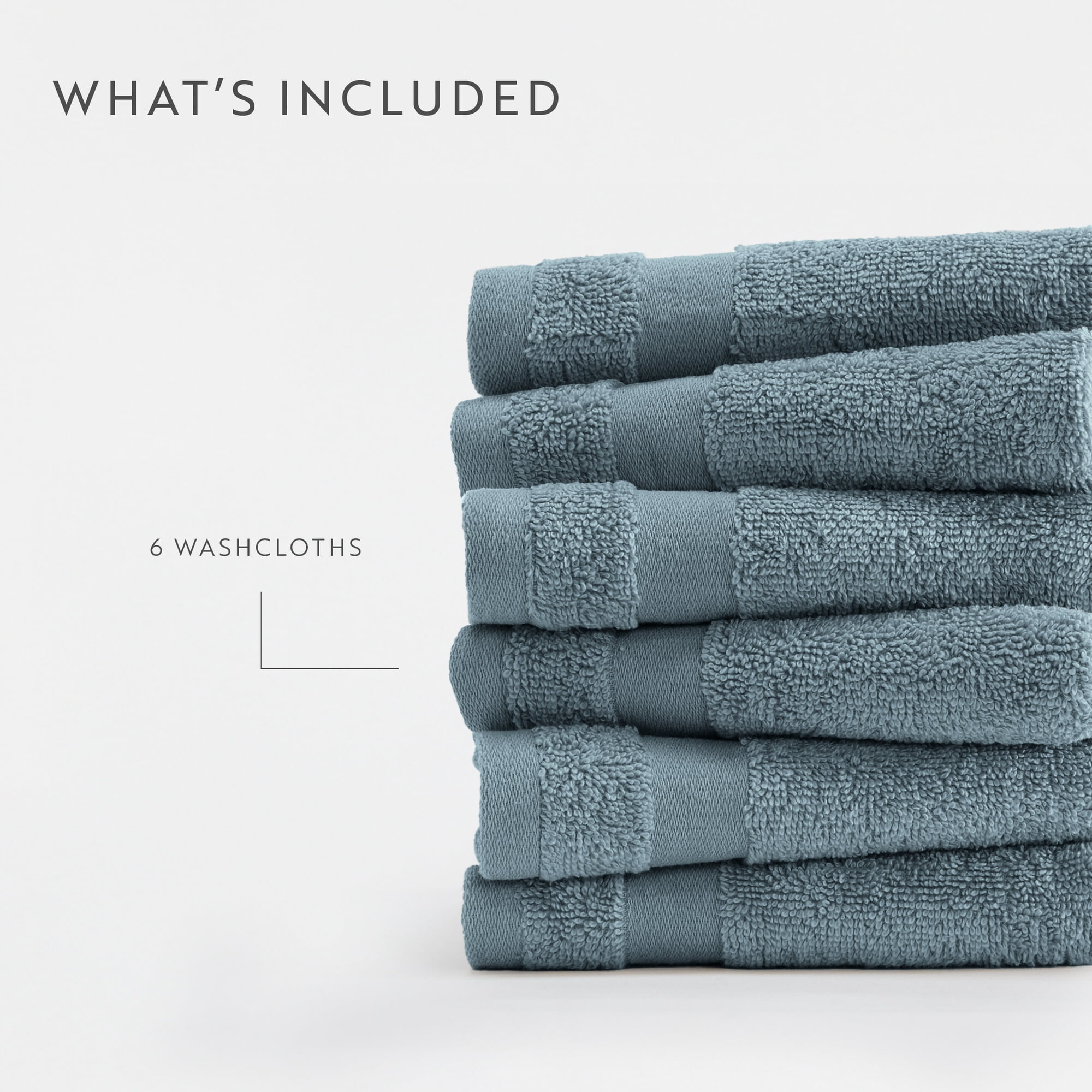 Hotel-Quality Bath, Hand and Wash Towel Sets - 100% Ring Spun Cotton, Ultra Plush, Absorbent