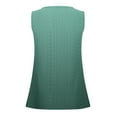 thumbnail image 5 of hxobax Womens Gradient Eyelet Tank Tops Sexy Summer Camisoles V Neck Sleeveless Basic Tee Cami Shirt, 5 of 5