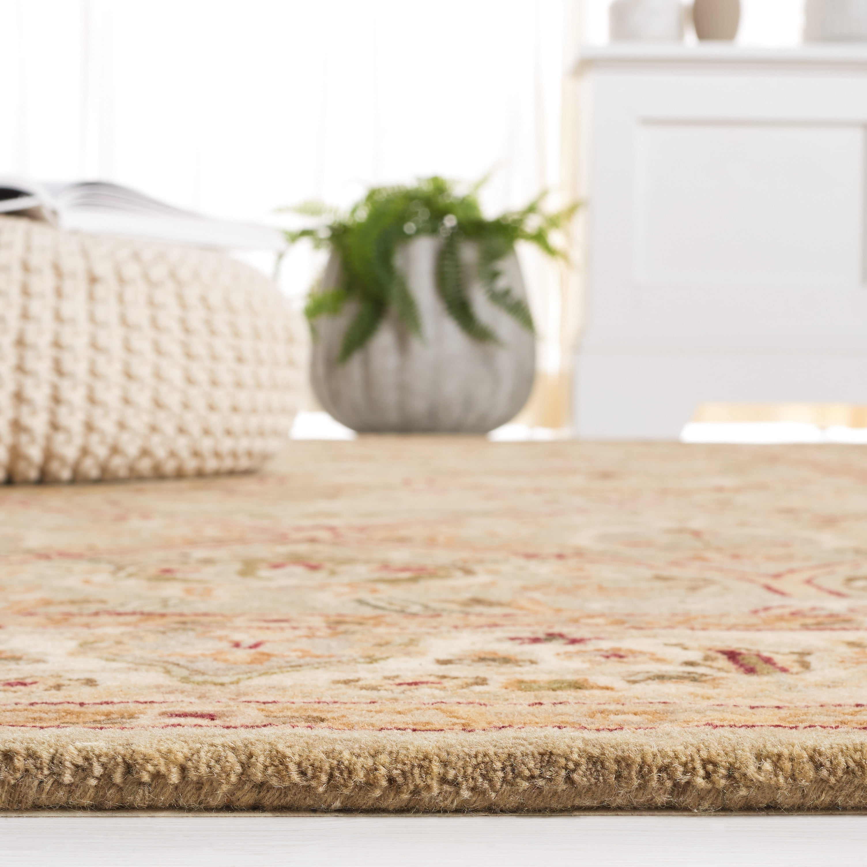 SAFAVIEH Persian Legend Adrian Oriental Area Rug, Light Green/Beige, 9'6" x 13'6"