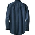 thumbnail image 2 of Joe's USA Long Sleeve Demin Shirt, 6XL - Ink Blue, 2 of 2