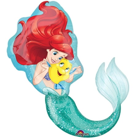 Disney Princess Ariel Little Mermaid Character Foil Balloon 34