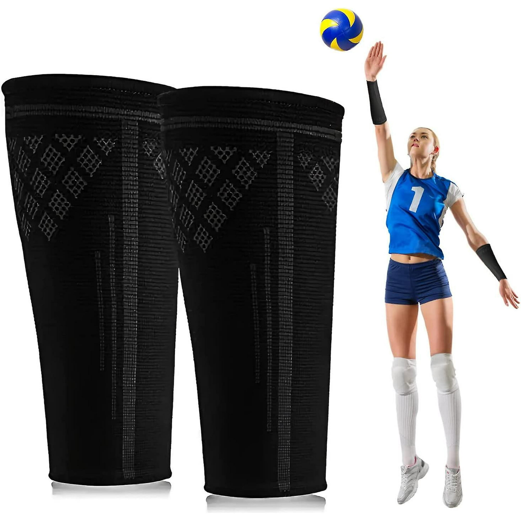 1 Paire De Manches De Volleyball, Manches De Compression De Volleyball, Manches D'Avant-bras De Sport Équipement De Protection Pour Enfants Et Jeunes Femmes