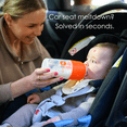 thumbnail image 4 of PopYum Orange 9oz Formula Making Baby Bottle + Nipple 7 Piece Bundle, 4 of 9
