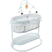 Fisher-Price Soothing Motions Bassinet, Windmill, with Music & Sounds