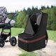 thumbnail image 4 of Bolsa de almacenamiento impermeable Hugo para asiento de seguridad infantil con correa de hombro acolchada Café negro, 4 of 7