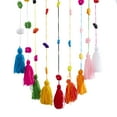thumbnail image 4 of DecMode 12"W, 49"H Metal Bohemian Wall Decor, Multi Colored, 1-Piece, 4 of 9