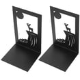 thumbnail image 4 of 2pcs Cliff Deer Pattern Bookends Unique Bookends Household Book Ends for Office, 4 of 7