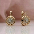 thumbnail image 2 of Pretty Stud Earrings 1.50 Ct Round Cut Lab Created Diamond 14K Rose Gold Plated Silver, 2 of 2