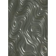 thumbnail image 1 of Ahgly Company Machine Washable Indoor Rectangle Transitional Charcoal Black Area Rugs, 2' x 4', 1 of 7