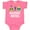 Hot Pink, variant on Inktastic Science Nerd Chemistry Boys or Girls Baby Bodysuit